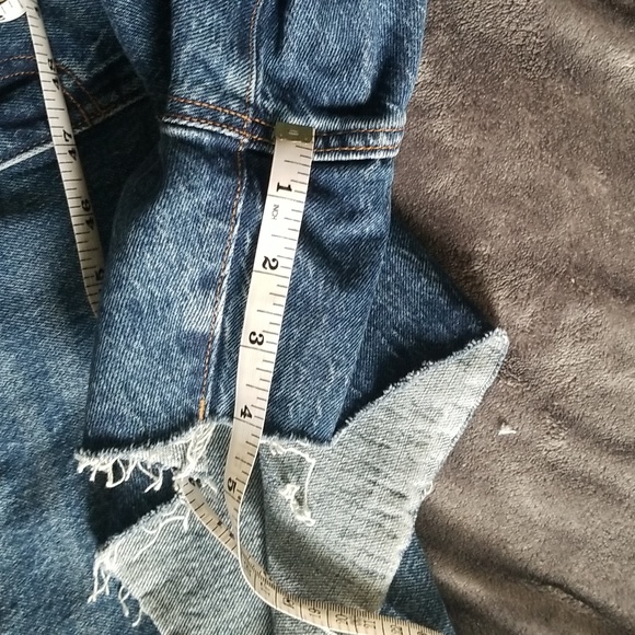 Banana Republic factory girlfriend denim shorts size 10/30 - Picture 10 of 11